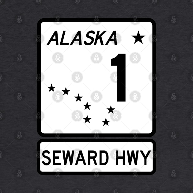 Alaska Highway Route 1 One Seward Highway AK by TravelTime